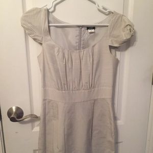 J Crew ivory colored dress